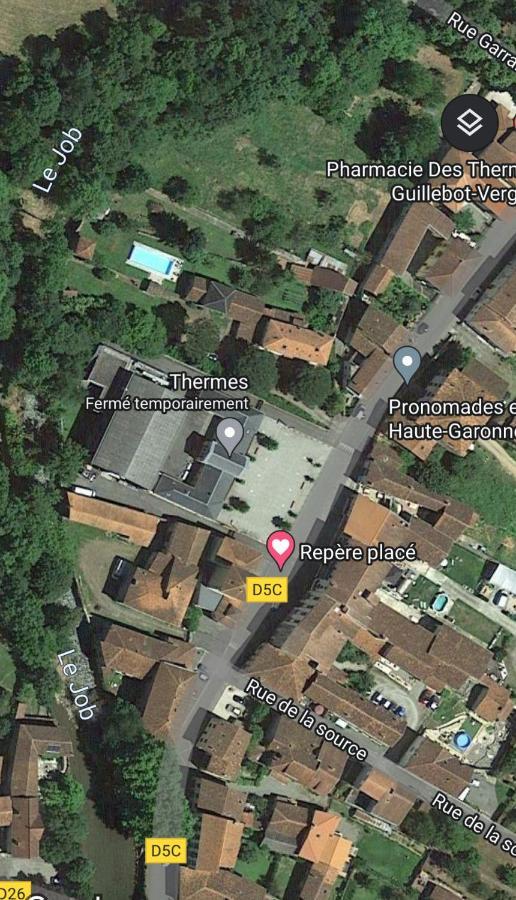 Chaleureux Studio Independant Encausse-les-Thermes Eksteriør bilde